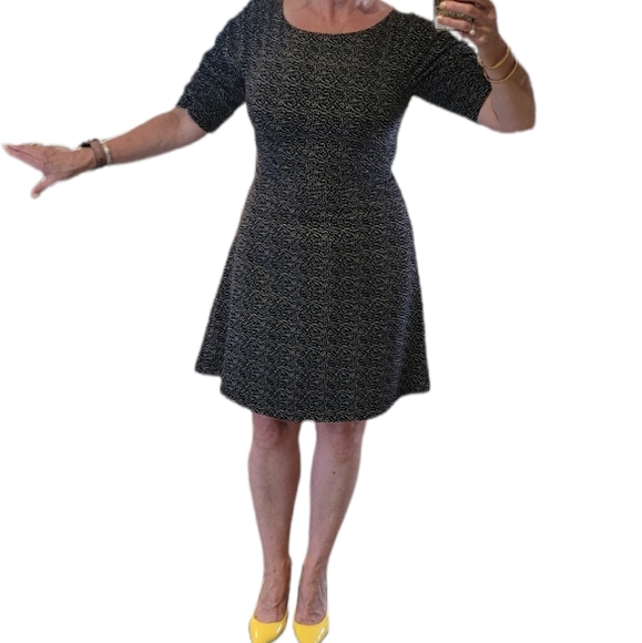 IMNYC Isaac Mizrahi mini polka dot fit & flare dress - Picture 10 of 11